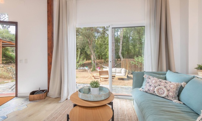 Can Carbonell Casa | Apartamento 'Bacom House' con jardín en el bosque