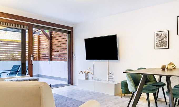 Vogtsburg Apartamento | Apartamento 'Becks Schöne Ferienwohnung' con terraza privada, jardín privado y Wi-Fi