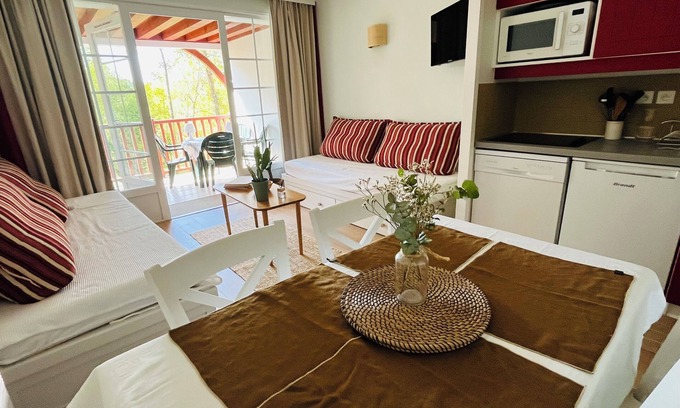 Biscarrosse Apartamento | Apartment Biscarrosse Lac on the golf course, near the ocean (4km)