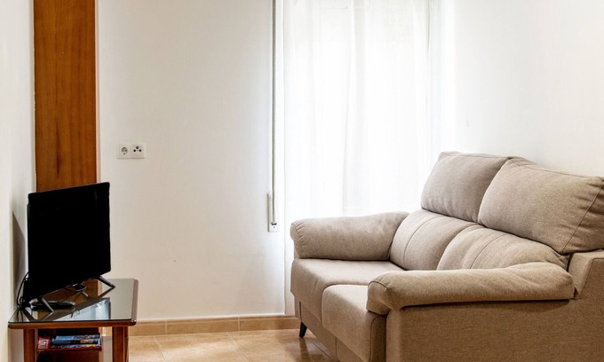 Tremp Apartamento | Apartamento 'Blanch 1' con balcón
