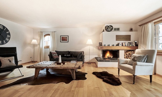 Klosters-Serneus Apartamento | Apartamento "Brüggerschhof G" con balcón y Wi-Fi
