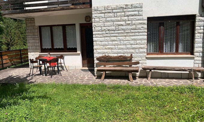 Forno di Zoldo Apartamento | Apartamento 'Bruna' con vistas a la montaña, terraza privada y Wi-Fi