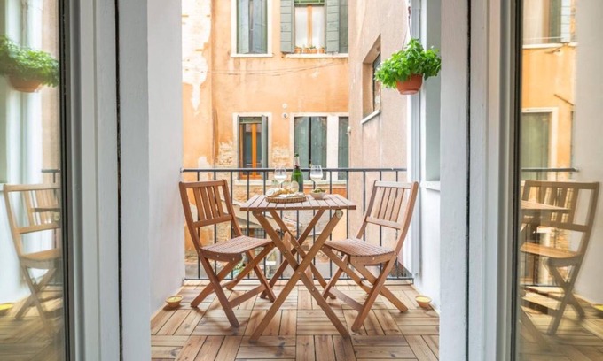Cannaregio Apartamento | Apartamento "Ca del Mar Deluxe" con balcón y Wi-Fi