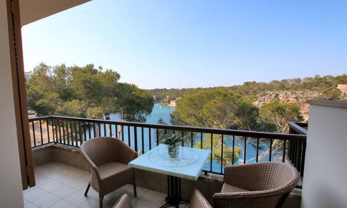 Cala Figuera Apartamento | Apartamento 'Cala Figuera 4b' con vistas al mar, balcón y Wi-Fi