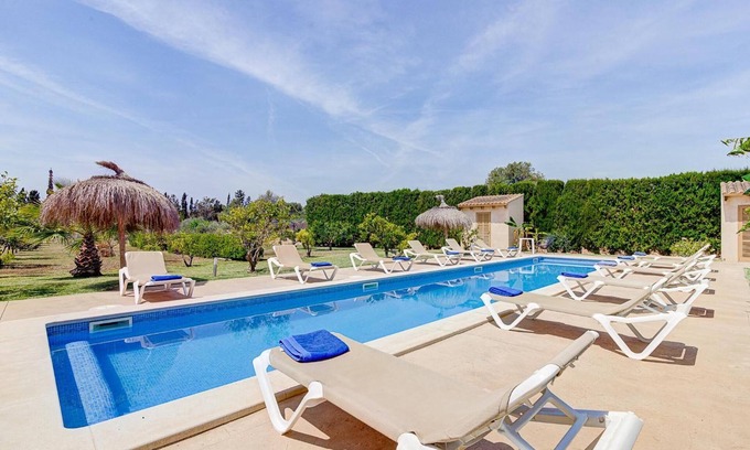 Sant Llorenc des Cardassar Apartamento | Apartamento 'Can Amer Ref 256' con piscina privada, Wi-Fi y aire acondicionado