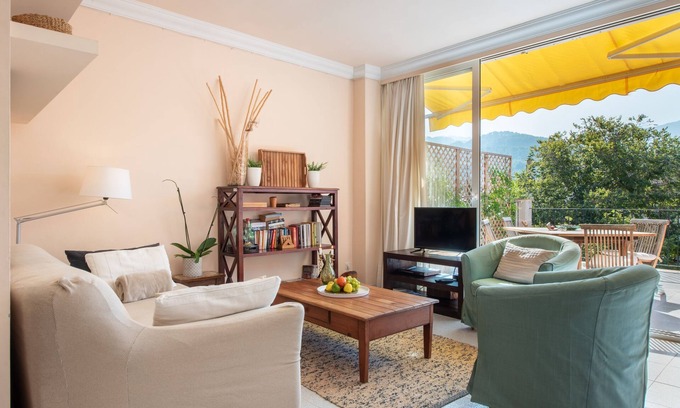 Soller Apartamento | Apartamento Carla cerca de la playa con amplio balcón, vista a la montaña, Wi-Fi y aire acondicionado