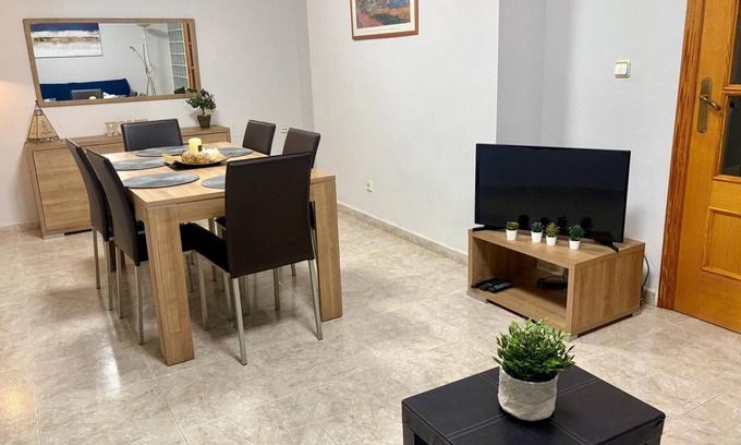 Bocairente Apartamento | Apartamento 'Catere Estancia Bocairent' con Terraza Privada, Wi-Fi y Aire Acondicionado