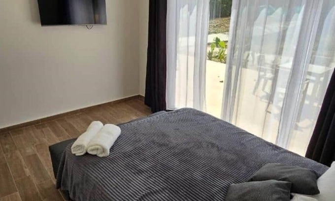 Tierra Bomba Island Apartamento | Apartamento 3 con balcón y vistas al jardín tropical