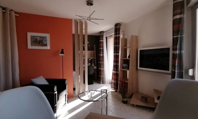 Blagnac Apartamento | Apartment Cozy Toulouse-Blagnac prox. Airport - Private Pgk
