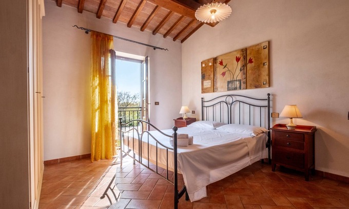 Casone Apartamento | Apartamento 'Della Maremma' con piscina y jardín compartidos