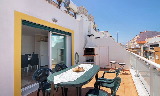 Vila Real Santo Antonio Apartamento | Apartamento 'Dourado Duplex' con balcón, Wi-Fi y aire acondicionado