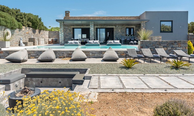 Ellinika Villa | Apartamento 'Drys Il' con vistas al mar, Wi-Fi y aire acondicionado