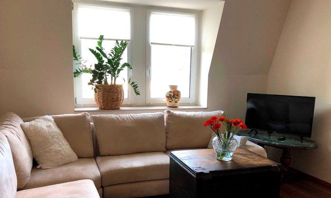 Laubegast Apartamento | Apartamento Elbhangblick - Apartamentos en el Elbf��hre y Elbhangblick