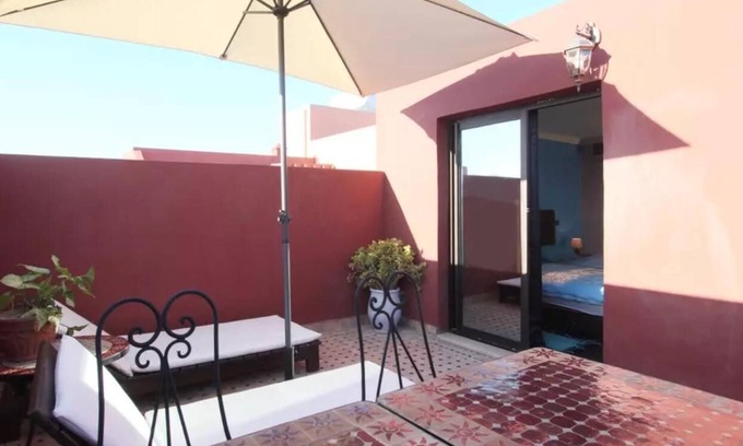 Semlalia Apartamento | Apartamento-Baño en la habitacion-Terraza