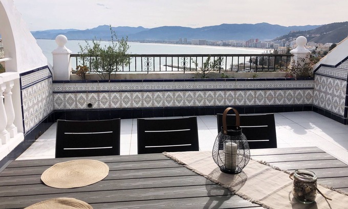 Faro de Cullera Apartamento | Impresionante Ático Dúplex con vistas a mar