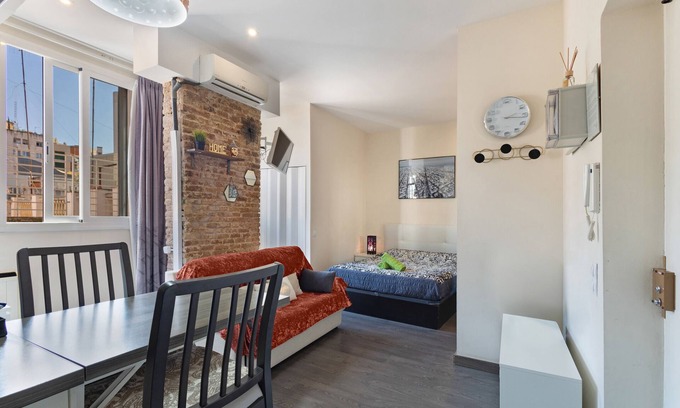 El Coll Apartamento | Apartamento 'Estudio Cerca De Park Güell' con Wi-Fi y aire acondicionado