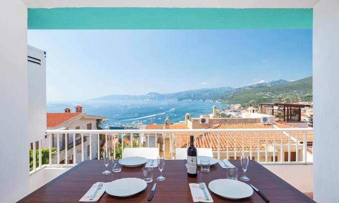 Cala Gonone Apartamento | Apartamento Exclusive House Cala Gonone con vistas al mar, balcón y terraza
