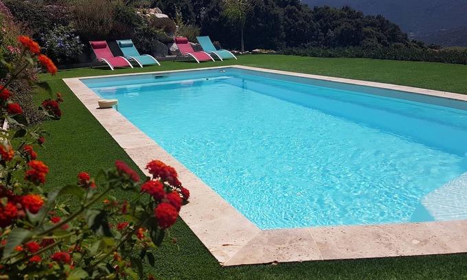 Appietto Apartamento | Apartamento F3, 90m2, vista mar y montaña + jardín