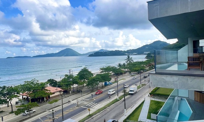 Praia Grande Apartamento | Apartamento frente al mar - Praia Grande, Ubatuba