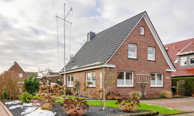 Norddeich Apartamento | Apartamento 'Ferienhaus Diekster - Erdgeschoss 2' con terraza privada, jardín privado y Wi-Fi