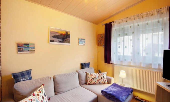 Selters Apartamento | Apartamento 'Ferienwohnung Failte' con jardín privado y Wi-Fi