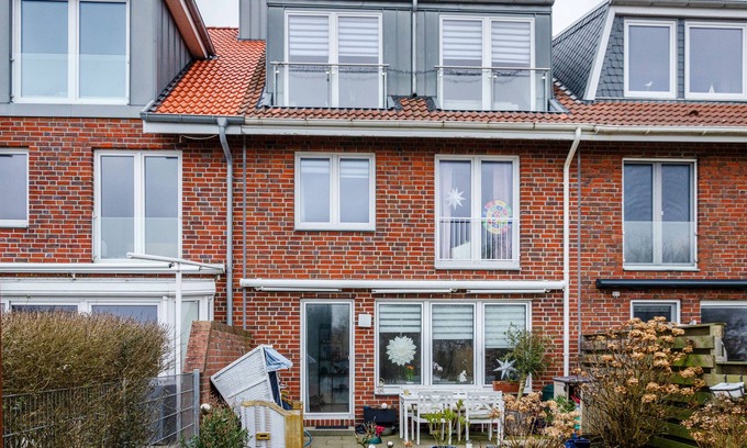 Norderney Casa | Apartamento 'Ferienhaus Raschke' con vistas al mar, terraza privada y Wi-Fi
