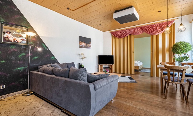 Calau Casa | Apartamento 'Ferienhaus Nestwärme' con terraza privada, jardín privado y Wi-Fi