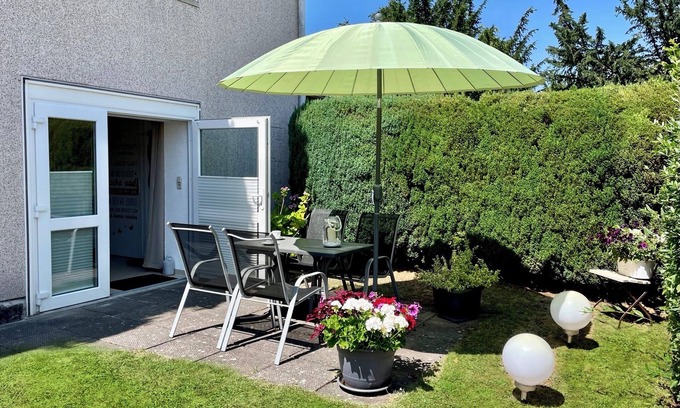 Friedrichroda Apartamento | Apartamento 'Ferienwohnung Beyer Friedrichroda' con terraza privada, jardín privado y Wi-Fi