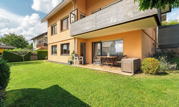 Dornstetten Apartamento | Apartamento 'Ferienwohnung Carolin' con terraza privada, jardín compartido y Wi-Fi