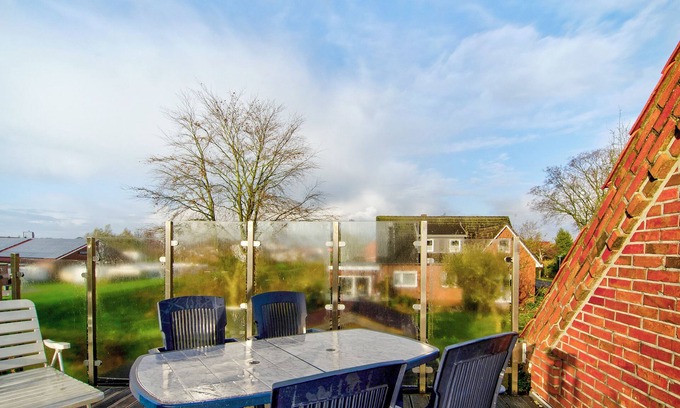 Wangerland Apartamento | Apartamento 'Ferienwohnung Düne' con balcón y Wi-Fi