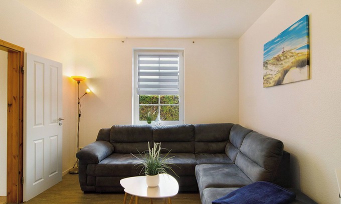 Wangerland Apartamento | Apartamento 'Ferienwohnung Strandkorb' con terraza privada y Wi-Fi