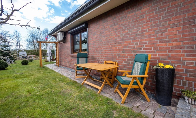 Nindorf Apartamento | Apartamento 'Ferienwohnung Lemburg' con terraza compartida, jardín compartido y Wi-Fi