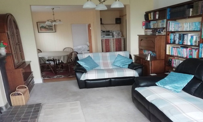 Llwyngwril Apartamento | Apartamento con vistas a la bahía de Cambrian y al Lleyn Peninsul