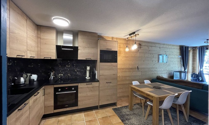 Lanslevillard Apartamento | Apartamento para 4 personas en las pistas