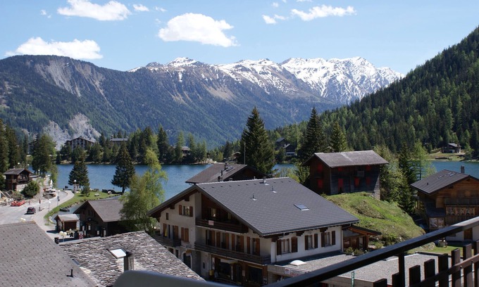 Champex-Lac Apartamento | Apartamento para 4 personas, acceso gratuito a la piscina, vista del lago Champex-Lac
