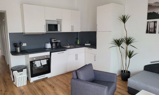 Dillingen Apartamento | Apartamento-Baño con ducha-Vista a la playa-Dill-In 3 und Dill-In 1