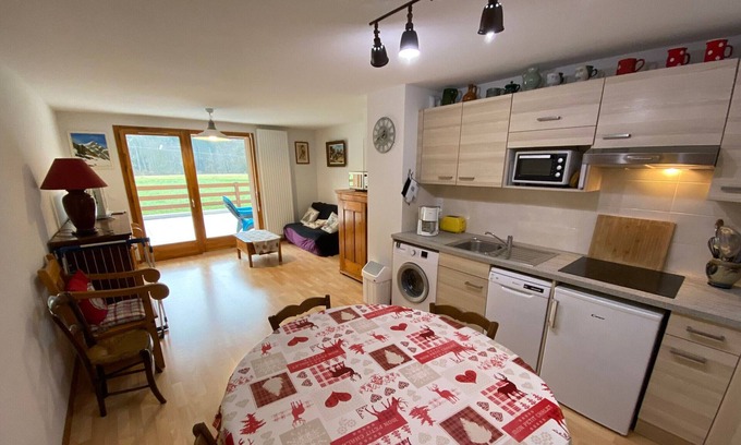 La Chapelle-d'Abondance Apartamento | Apartment La Chapelle-d'Abondance, 2 bedrooms, 5 persons