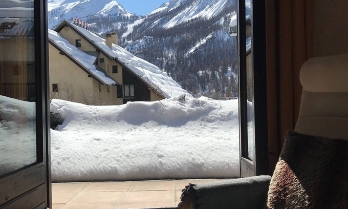 Monetier-les-Bains Apartamento | Apartment 4 people Rez de jardin center Monêtier-les-Bains, Alpes