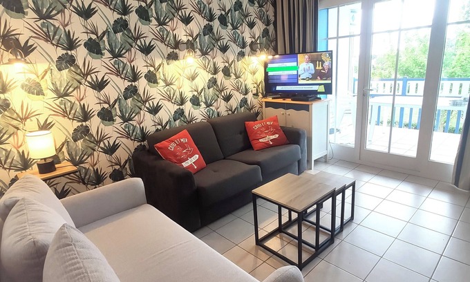 Bourgenay Apartamento | Apartamento T3 + gran terraza en el Golf de Port Bourgenay