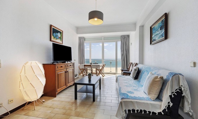 Praia da Rocha Apartamento | Apartamento "Frente Mar" con vistas al mar y Wi-Fi