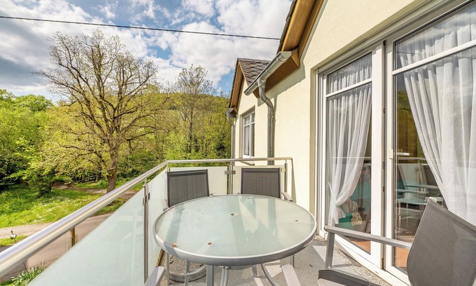 Maring-Noviand Apartamento | Apartamento 'Gästehaus Mühlenhof - Riesling' con terraza privada, jardín privado y Wi-Fi