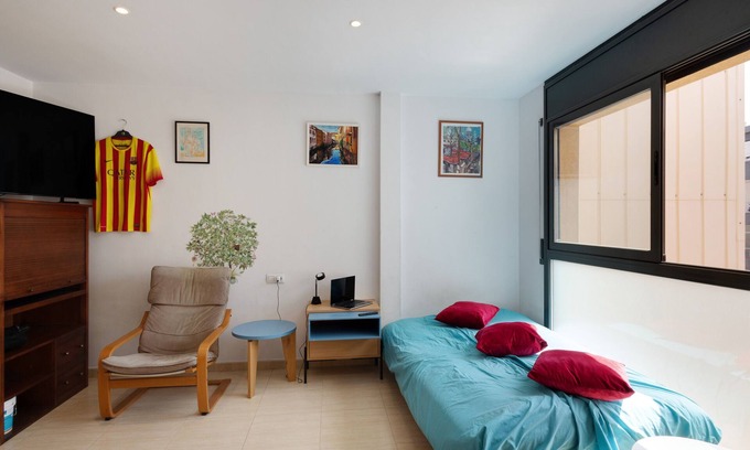 Mataro Apartamento | Apartamento 'Gesmark' con Wi-Fi y aire acondicionado