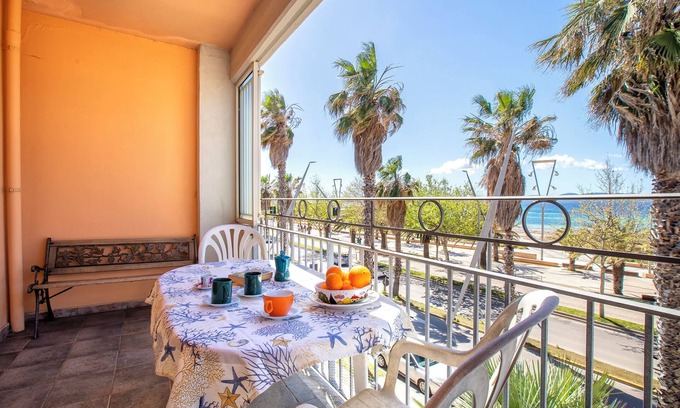 Pivarada Apartamento | Apartamento "Giallo Celeste" con vistas al mar, balcón y Wi-Fi