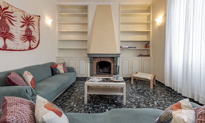 Santa Croce Apartamento | Apartamento 'Giotto Palace' con balcón, Wi-Fi y aire acondicionado