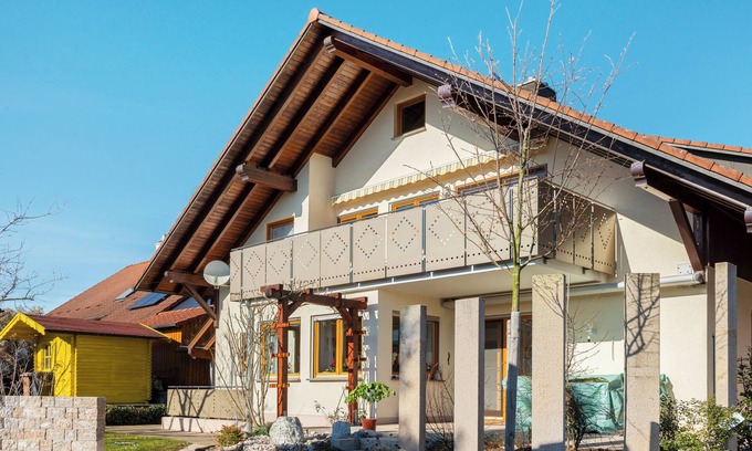 Frickingen Apartamento | Apartamento 'Haus Am Ettenberg' con balcón y Wi-Fi