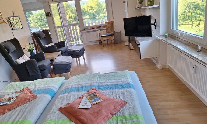 Bad Muenstereifel Apartamento | Kolvenbacher Ziegenhof - Apartamento "Jóra" (modernizado 02-2019)