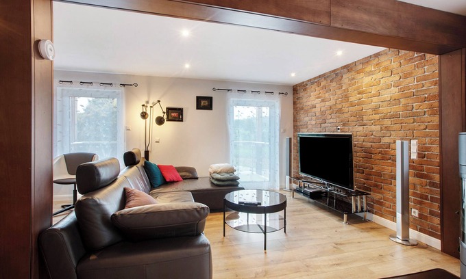 Haeusern Apartamento | Apartamento 'Heimelige Schwarzwaldwohnung Wald' con balcón y Wi-Fi