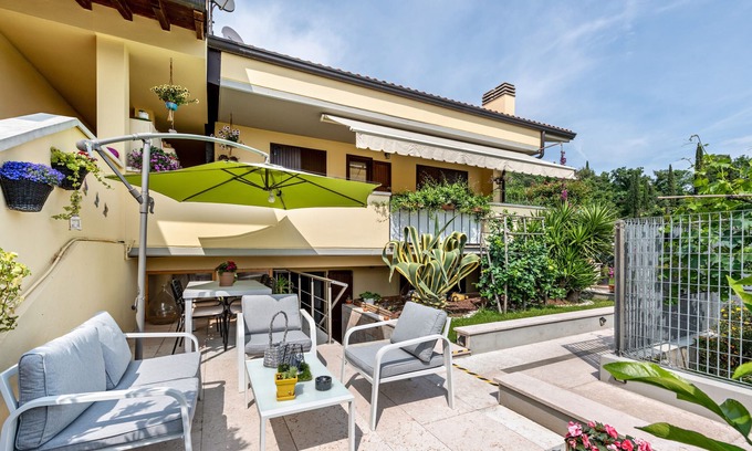 Cunettone-villa Apartamento | Apartamento "Il Giardino Degli Agrumi" con jardín privado