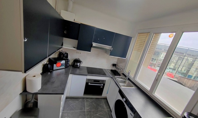 Creil Apartamento | Apartment in city center - 5 min from train station