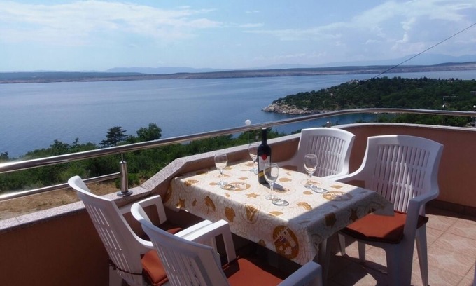 Dramalj Apartamento | Apartamento en Dramalj con Seaview, Balcón, Acondicionador, WIFI (4623-11)